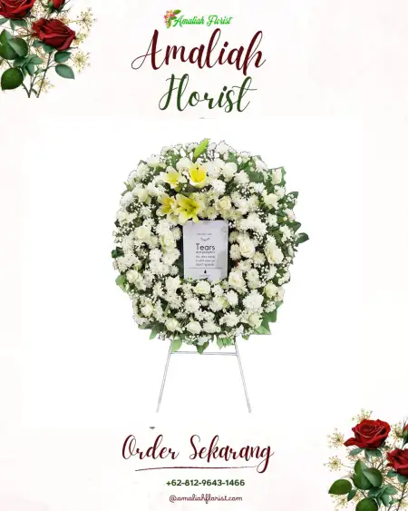 Krans Bunga Duka Kubu Marapalam